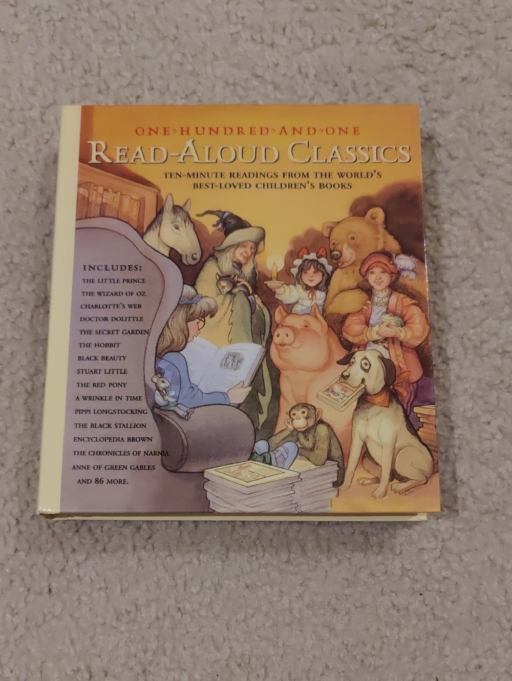 Read-Aloud Classics Children's Book Collection By Pamela Horn Hardcover